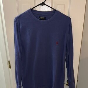 Polo Ralph Lauren Blue Long Sleeve Tee